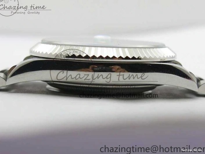 0114 Affordable Day-Date 40mm 228239 BP New Dial Version 904 SS Green Stick Markers Dial on SS President Bracelet A 2817